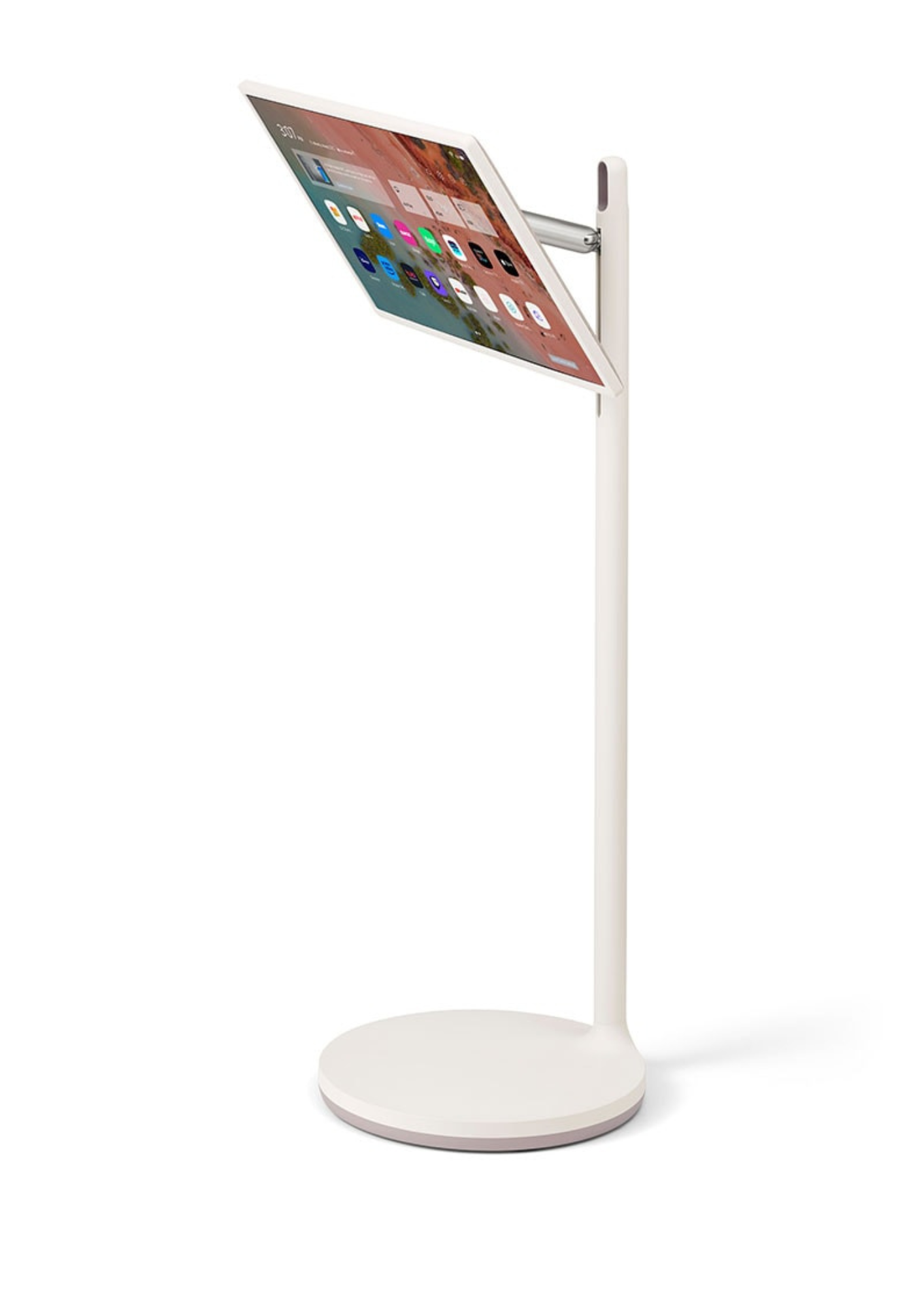 Interactive digital display with wheels - StandLg 32''
